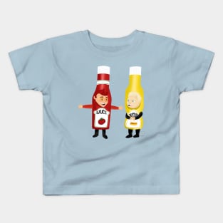 Ketchup and Mustard Kids T-Shirt